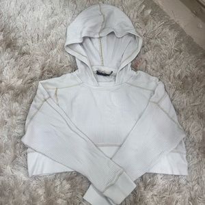 Urban Outfitter Out From Under Cropped Ribbed Hoodie